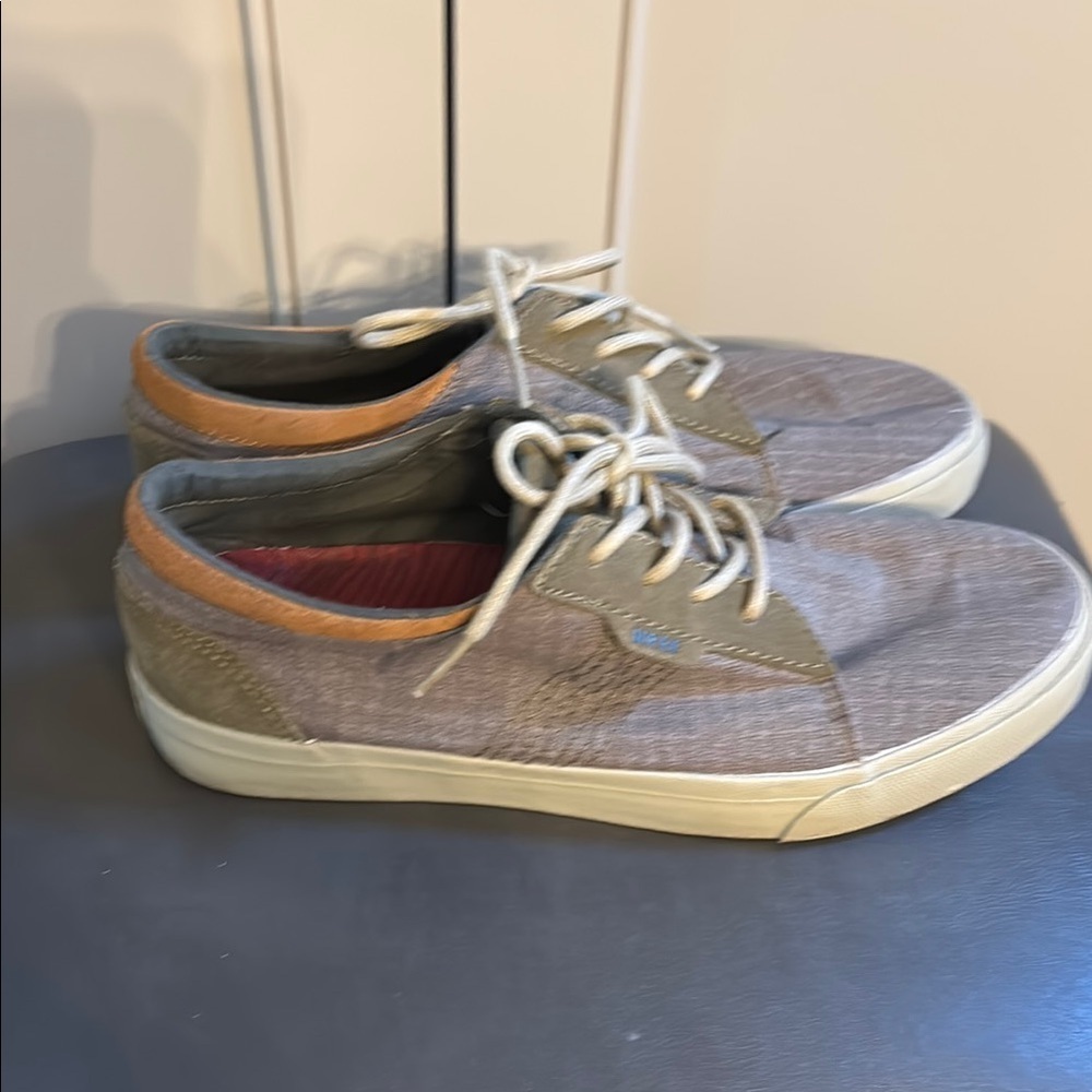 Reef Ridge TX Men's Shoes Grey 9 M Canvas Low Top Skateboard RF003145 Sneakers